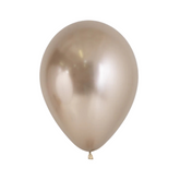 GLOBO CROMADO R9 CHAMPAÑA X 25